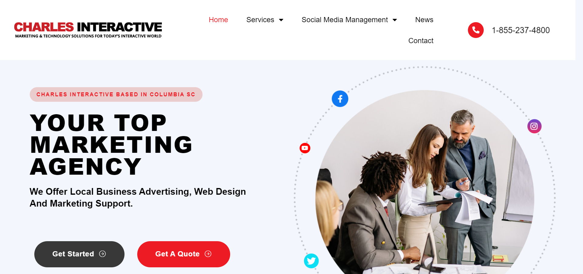 Charles Interactive Web Design Agency in Columbia SC