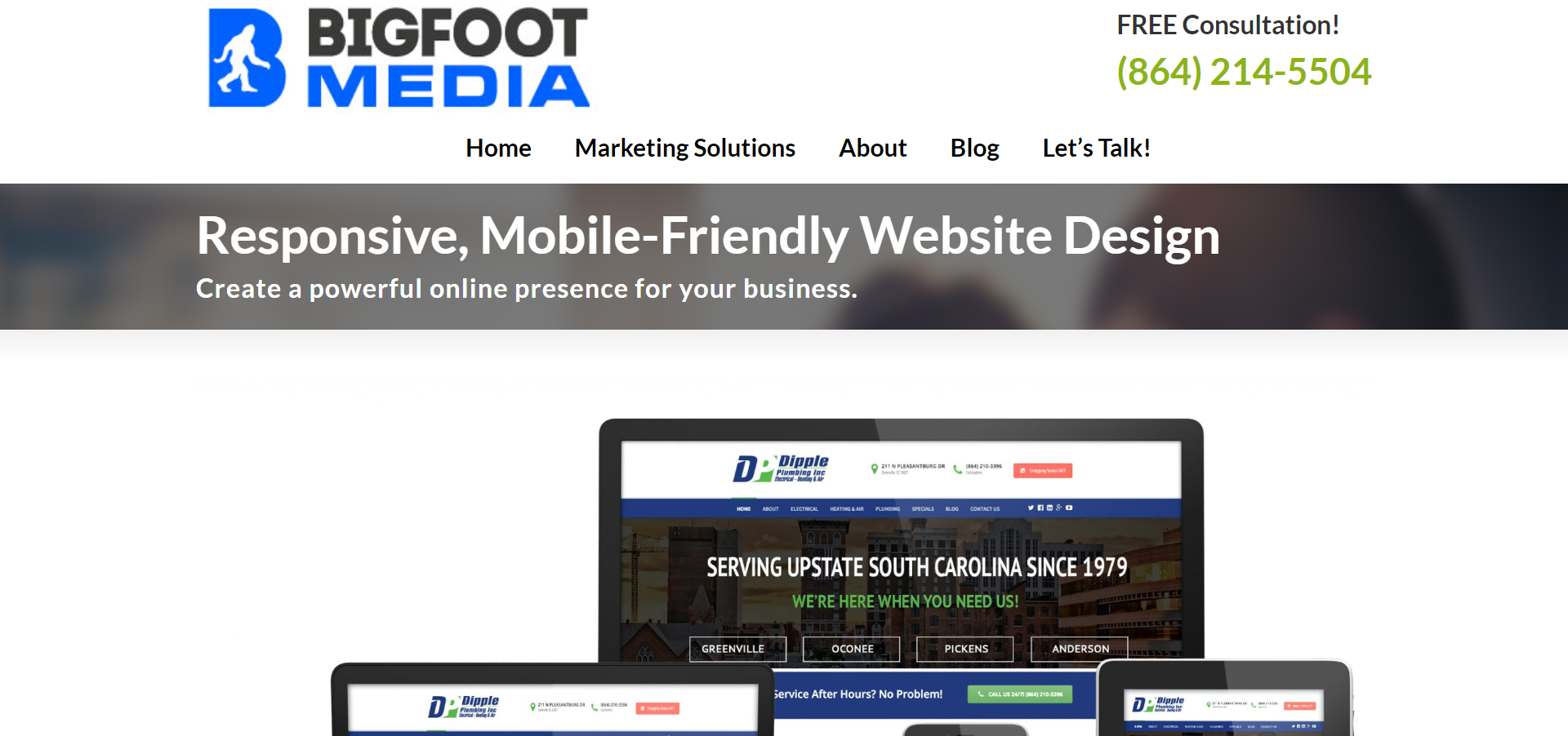 Bigfoot Media Web Design Firm