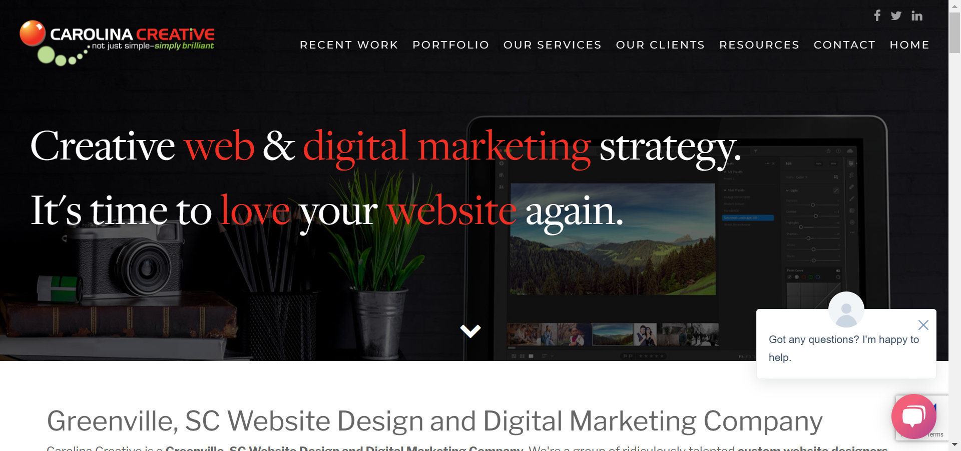 Carolina Creative Web Design Company