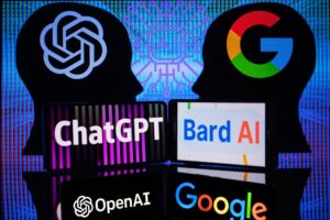 Digital Marketing Blog GOOGLE,BARD,VS,OPENAI,CHATGPT,DISPLAYED,ON,MOBILE,WITH,OPENAI
