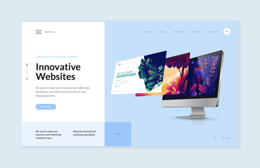 MINIMALISTIC WEB DESIGN