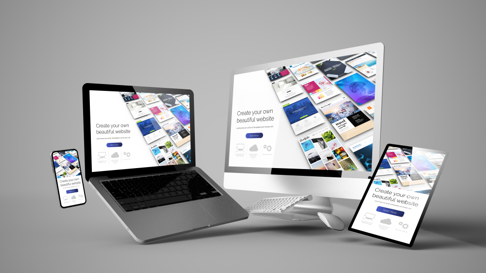 WEBSITE DESIGN ON ALL THE DEVICES